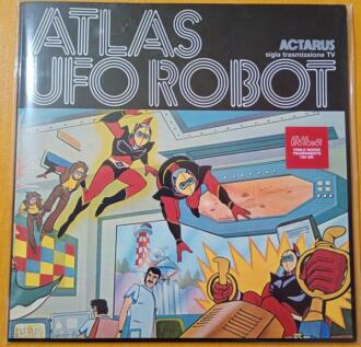Atlas Ufo Robot Ltd Edition Red Translucent Vinyl